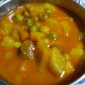 Abhilasha Singh का कुकस्नैप जब उन्होंने मूली और आलू सब्जी (mooli aur aloo sabzi recipe in Hindi) बनाया था।