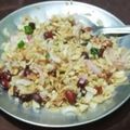 Kavya Varma's cooksnap of when they made Bhel puri.