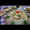 صورة من عائلتي حياتي ، شاركها بعد تجربة وصفة مقلوبه بصدر الدجاج على طريقه العراقيه ❤️😍