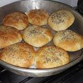 El cooksnap de Norma cuando hizo Pan de Hamburguesa y panchos.
