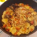 El cooksnap de Ana Lopez cuando hizo Caballa con cominos en cazuela de barro al horno.