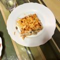 El cooksnap de maria jose cuando hizo Lasaña de pollo y champiñones.