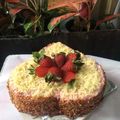 Cooksnap dari Nani Setiati untuk resep Red Velvet Nougat Cake