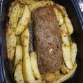 Cooksnap από Irene_Alex στη συνταγή Ρόλο κιμά γεμιστός με λεμονάτες πατάτες 😋😋