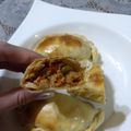 El cooksnap de Camila Almada cuando hizo Empanadas de soja texturizada (sabor carne)(vegetarianas).