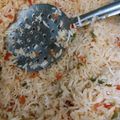 Saira Abdullah's cooksnap of when they made Egg Fried Rice.