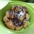 Cooksnap dari Natassia Napitupulu untuk resep Pisang coklat roti tawar gulung