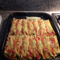 El cooksnap de Silvia Guzman cuando hizo Canelones de acelga y salsa de tomate súper rica 🌯🍅.