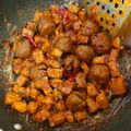 Cooksnap dari Sekar Ayu untuk resep Tumis Kentang Bakso Pedas Manis