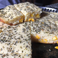 El cooksnap de Valentina cuando hizo Fainá de choclo y queso.