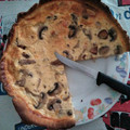 El cooksnap de Nerea Merayo García cuando hizo Quiche Lorraine de champiñones, mozzarella y beicon.