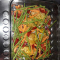 El cooksnap de Diana Valencia cuando hizo Presas de pollo al horno.