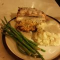 mmjaqui's cooksnap of when they made Major's stuffed chicken breast.
