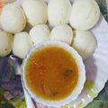 Sonika Gupta का कुकस्नैप जब उन्होंने इडली सांभर (Idli sambar recipe in hindi) बनाया था।