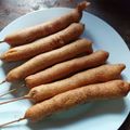 Lilla Klára Cseke Cooksnap-ja, amikor elkészítette a(z) Corn dog receptet.
