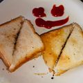 Shagufta Sheikh's cooksnap of when they made Crispy shami kabab sandwich 🥪.