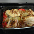 El cooksnap de Ore RoRo cuando hizo Bacalao al horno con base de patatas.