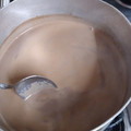 El cooksnap de yohana argañaraz cuando hizo Crema de chocolate (Maicena).