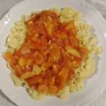 El cooksnap de Ian I cuando hizo Guiso con fideos Moñitos 😋.