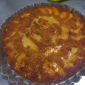 El cooksnap de Ayelén Bergoglio cuando hizo 😸🍰Torta invertida de manzana!! Súper rica y económica!!.