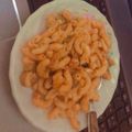 Hadia Anwar 's cooksnap of when they made Tikka macaroni.
