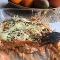 El cooksnap de Paula Rodríguez Linares cuando hizo Gratinado de batatas, berenjenas y repollo dorado.