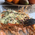 El cooksnap de Paula Rodríguez Linares cuando hizo Gratinado de batatas, berenjenas y repollo dorado.