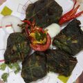Maitrayee Bandyopadhyay's cooksnap of when they made ভেটকি লৌকিপাতোরা (vetki louki patora recipe in Bengali).