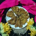 Asma Akter Tuli's cooksnap of when they made কুমড়ো ফুলের বড়া। Crispy Pumpkin flowers fry or fritters.