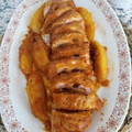 El cooksnap de Loli Recetas cuando hizo Redondo de pavo con manzana, ciruelas y nueces.