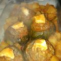 El cooksnap de Carla Cecilia Espindola cuando hizo Zapallitos rellenos estofados.