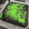 Cooksnap dari Chrisnia Chandra untuk resep Bolu kukus paduan ketan hitam dan pandan