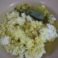 Cooksnap Nur Asyiqin Zulkefli semasa beliau membuat Asam pedas johor ikan pari.