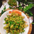 Lovely Agrawal का कुकस्नैप जब उन्होंने हरी मटर की घुघनी (hari matar ki ghugni recipe in Hindi) बनाया था।