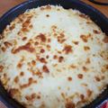 El cooksnap de Carolina Providenza cuando hizo Tortilla de coliflor al horno gratinada.
