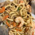 沈昊 的 洋蔥肉片鮮蝦炒烏龍 cooksnap
