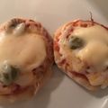 El cooksnap de Lee D 🌷 cuando hizo Pizzetas caseras y económicas a la sartén -facilísimas.