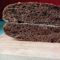 Cooksnap dari Mama mashel untuk resep Sourdough Chocolate hazelnut raisin brownie rustic bread