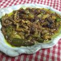 Tandra Nath's cooksnap of when they made আলু বেগুন দিয়ে রুই মাছের তেল (Alu begun diye rui macher tel recipe in bengali).