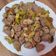 El cooksnap de Maria cuando hizo Wok de pavo con calabacín y champiñón.