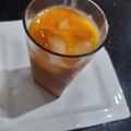 Tehmina Hashmi's cooksnap of when they made Mango smoothie.