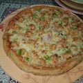 Mrs Farhan's cooksnap of when they made چکن تکہ پیزا 🍕.