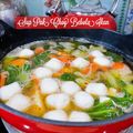 Cooksnap Mahadiah semasa beliau membuat Sup Sayur Bebola Ikan.