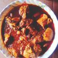 Runta Dutta's cooksnap of when they made চিকেন আলু কারি (chicken aloo curry recipe in Bengali).