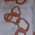 El cooksnap de Florencia cuando hizo Aros de cebolla.