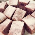 Cooksnap dari Ariesa Dewi untuk resep Brownies Kukus Ubi Ungu Mamah Raihaan