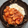 プルンバゴ's cooksnap of when they made 「おうち」で♡「お店」な豚コマカレー.