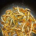 El cooksnap de Florencia Pavón cuando hizo Cascaritas de naranja confitadas.