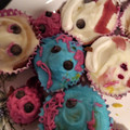 El cooksnap de llita cuando hizo Cupcakes de Halloween Jack Skellington.
