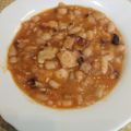 El cooksnap de Antonia García Fernández cuando hizo Pulpo con alubias blancas.